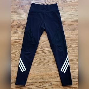 Adidas Black Running Leggings Size Small
